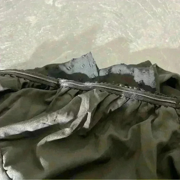 Fixmatti Women Ruffle Rompers Short Sleeve Chiffon Shorts Jumpsuit- M- NWOT - Picture 12 of 13